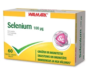 Maisto papildas WALMARK SELENAS 100mcg tabletės N60