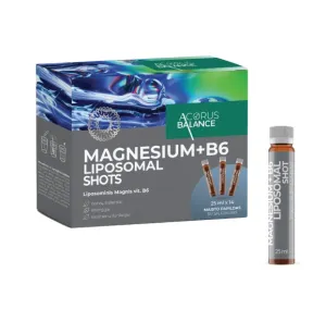 Maisto papildas Acorus Balance MAGNESIUM+VIT.B6 LIPOSOMAL SHOTS 25ML N14