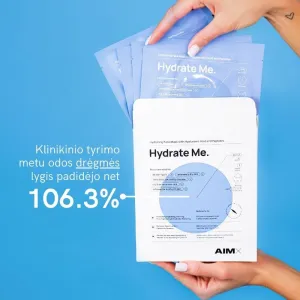 AIMX Hydrate Me giliai drėkinanti veido kaukė su peptidais 25ml N1