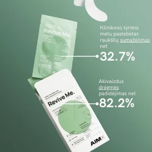 AIMX Revive Me drėkinanti ir gaivinanti paakių kaukė su hialuronu 5ml N1