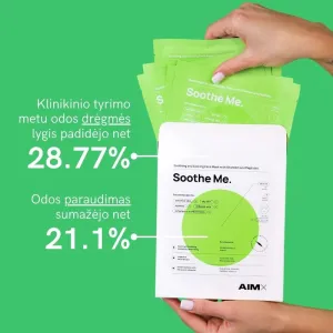 AIMX Soothe Me raminanti veido kaukė su peptidais 25ml N1