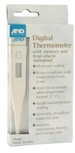 Termometras skaitmeninis ST833 ACS lanksčiu galiuku