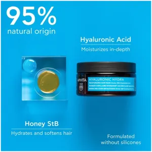 APIVITA Hyaluronic Hydra kaukė plaukams drėkinamoji 200ml