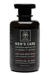 APIVITA MEN'S CARE prausiklis vyrams su propoliu ir kardamonu 250ml