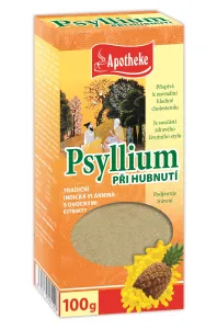 Maisto papildas su ananasu APOTHEKE PSYLLIUM tirpios indiškos maistinės skaidulos 100g