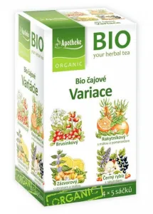 Arbatų rinkinys APOTHEKE BIO 4 Mix 1,65g N20 (BIO 4 rūšių)