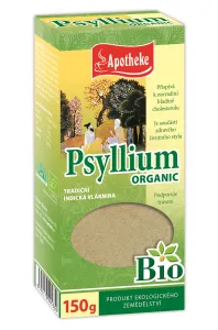 Maisto papildas APOTHEKE BIO PSYLLIUM tirpios ekologiškos indiškos maistinės skaidulos 150g