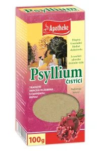 Maisto papildas su raudonuoju buroku ir juodaisiais serbentais APOTHEKE PSYLLIUM 100g