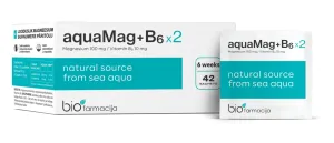 Maisto papildas aquaMag+B6 x2 milteliai 1g N42