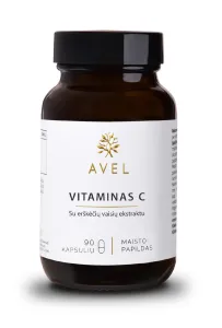 Maisto papildas AVEL Vitaminas C 1000 kapsulės N90