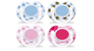 Čiulptukai silikoniniai AVENT 0-6 mėn "Madingas" N2 (SCF196/01)