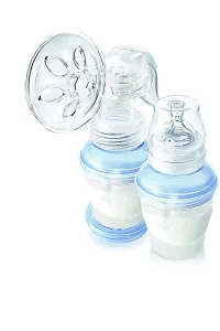 Pientraukis rankinis AVENT "Natural" su VIA indeliais (SCF430/13)