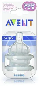 Žindukas silikoninis AVENT V 1 įpjova N2 (1/343)