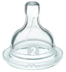 Žindukas silikoninis AVENT S 2 skylutės N2 (1/338)