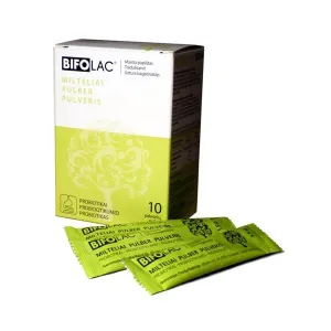 Maisto papildas BIFOLAC N10 milteliai geriamajai suspensijai po 1,5g