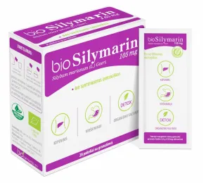 Maisto papildas bioSILYMARIN 105mg granulės N28