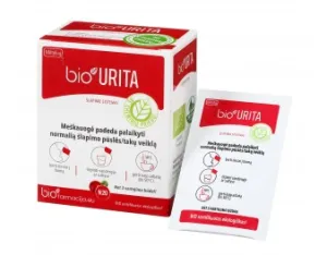 Maisto papilda URITA spanguolių ekstraktas milteliai N20