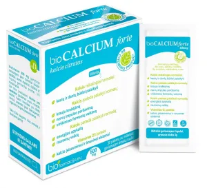 Maisto papildas bioCALCIUM forte 600mg N30 milteliai