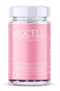 Maisto papildas BIOCELL Young Skin antioksidantų kompleksas odos jaunystei guminukai N60