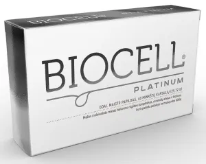 Maisto papildas BIOCELL PLATINUM minkštos kapsulės N40