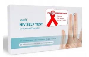 ŽIV testas kraujyje INSTI HIV SELF TEST