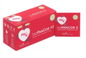 Maisto papildas bioPanCor x3 milteliai N44