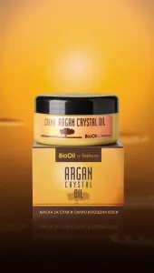 Kaukė plaukams BIOPHARMA Argan cristal oil 250ml