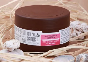 Kūno kremas su jazminų aliejumi NATURAL COSMETIC 300ml