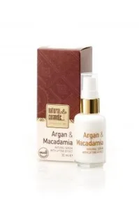 Serumas veidui ekologiškas NATURAL COSMETIC Argan&Makadamia 30ml