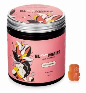 Maisto papildas BLOOMMIES HAIR VITAMINS N60 (kramtomi guminukai)
