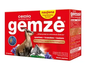 Maisto papildas sąnariams CEMIO GEMZĖ N60