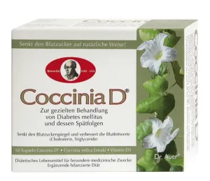 Maisto papildas COCCINIA D N60 caps