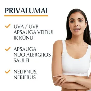 EUCERIN Sun kreminis gelis apsaugantis nuo alergijos saulei Allergy Protect SPF50 150ml