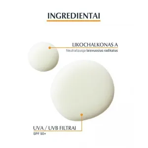 EUCERIN Sun kreminis gelis nuo saulės veidui DRY TOUCH SPF50+ 50ml
