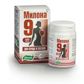 Maisto papildas širdžiai MILONA-9 N100 (Evalar)