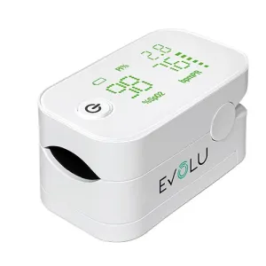 EVOLU pulsoksimetras ant piršto