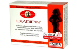 Maisto papildas EXADIPIN N60 caps