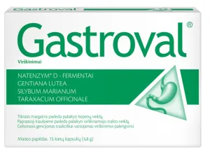 Maisto papildas GASTROVAL N15