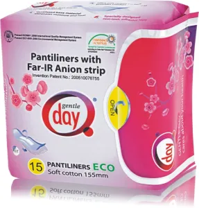 Kasdieniniai įklotai su anijonų juostele GENTLE DAY Far-IR MINI Anion N15