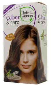 HAIRWONDER Colour&Care ilgalaikiai plaukų dažai be amoniako spalva riešuto 6.35