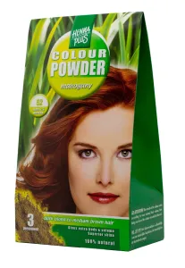 HENNAPLUS Colour Powder dažanti pudra spalva raudonmedžio 52