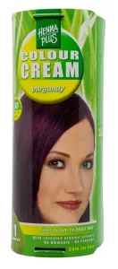 HENNAPLUS Colour Cream dažantis kremas plaukams spalva burgundiško vyno 3.67