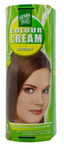 HENNAPLUS Colour Cream dažantis kremas plaukams spalva riešuto 6.35