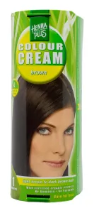 HENNAPLUS Colour Cream dažantis kremas plaukams spalva ruda 4