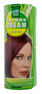 HENNAPLUS Colour Cream dažantis kremas plaukams spalva šilta raudona 5.6