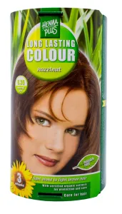 HENNAPLUS plaukų dažai ilgalaikiai su 9 ekologiškais augaliniais ekstraktais spava riešuto 6.35