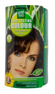 HENNAPLUS plaukų dažai ilgalaikiai su 9 ekologiškais augaliniais ekstraktais spalva šviesi aukso ruda 5.3