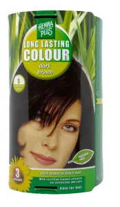 HAIRWONDER plaukų dažai ilgalaikiai su 9 ekologiškais augaliniais ekstraktais spalva tamsi ruda 3