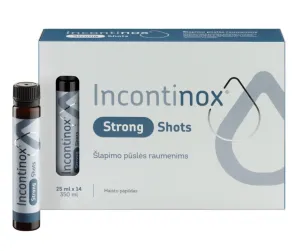 Maisto papildas INCONTINOX Strong Shots šlapimo pūslės raumenims 25ml N14