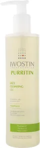 Veido prausimosi gelis į akne linkusiai odai IWOSTIN PURRITIN 300ml
